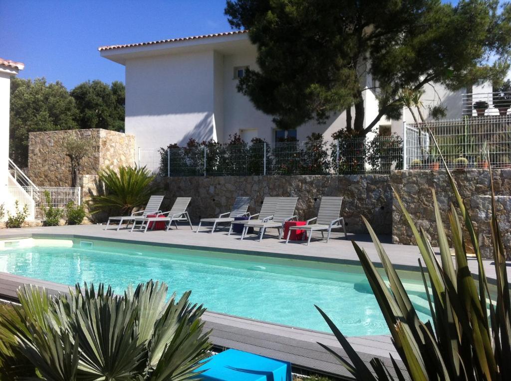 Residence Le Clos Saint Paul LʼÎle-Rousse Exterior foto
